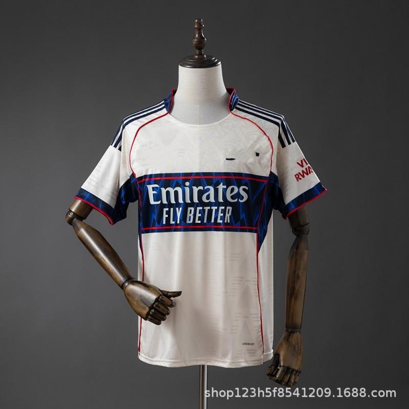 26/27 Premier League Arsenal Football Jersey Short Sleeve Team Sports Training Shirt Men Women