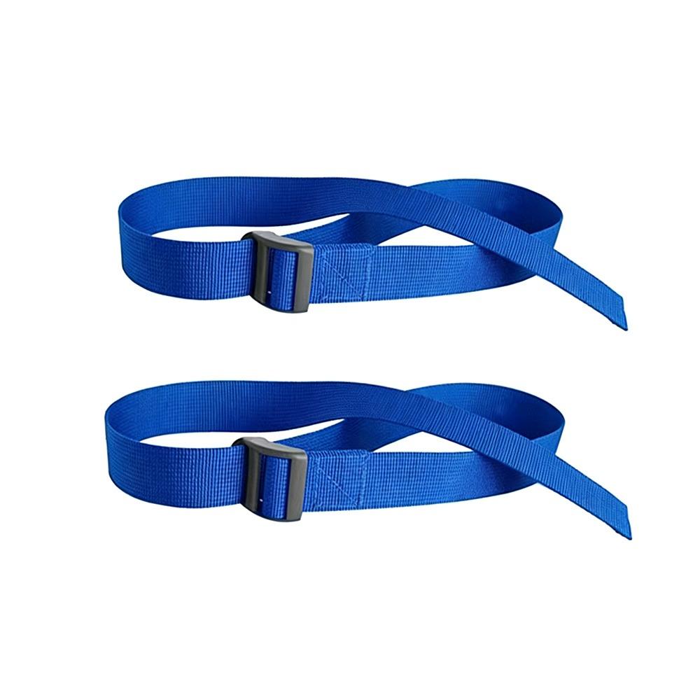 

2pcs Quick Release Rowing Machine Feet Straps Reinforced Rowing Workout Band Gym синий