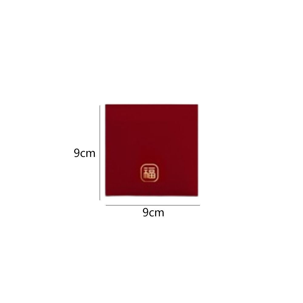 6pcs Festive Lucky Money Pocket Classical Money Bag Chinese Red Envelope Birthday Wedding Gifts