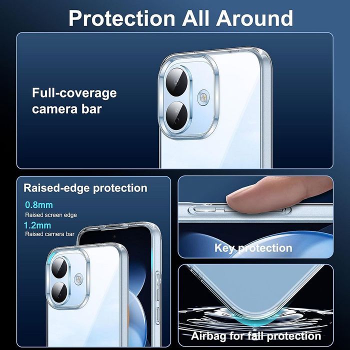 Coque pour Xiaomi Redmi Note 17 Pro 5G, Protection Silicone Transparent Antichoc Anti-Rayures Slim