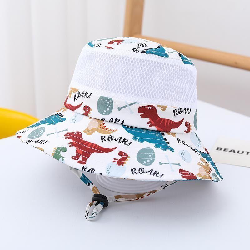 Kinder Sonnenhut UV-beständig Sonnenhut Sonnenhut Jungen Sommer Dünner Fischerhut