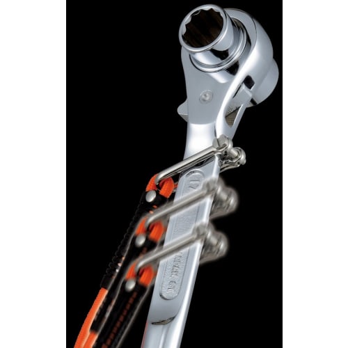 Tajima Smart Rope, Accordion Style, Orange, for 3kg (AZ-SZZSOR) with Mounting Tools