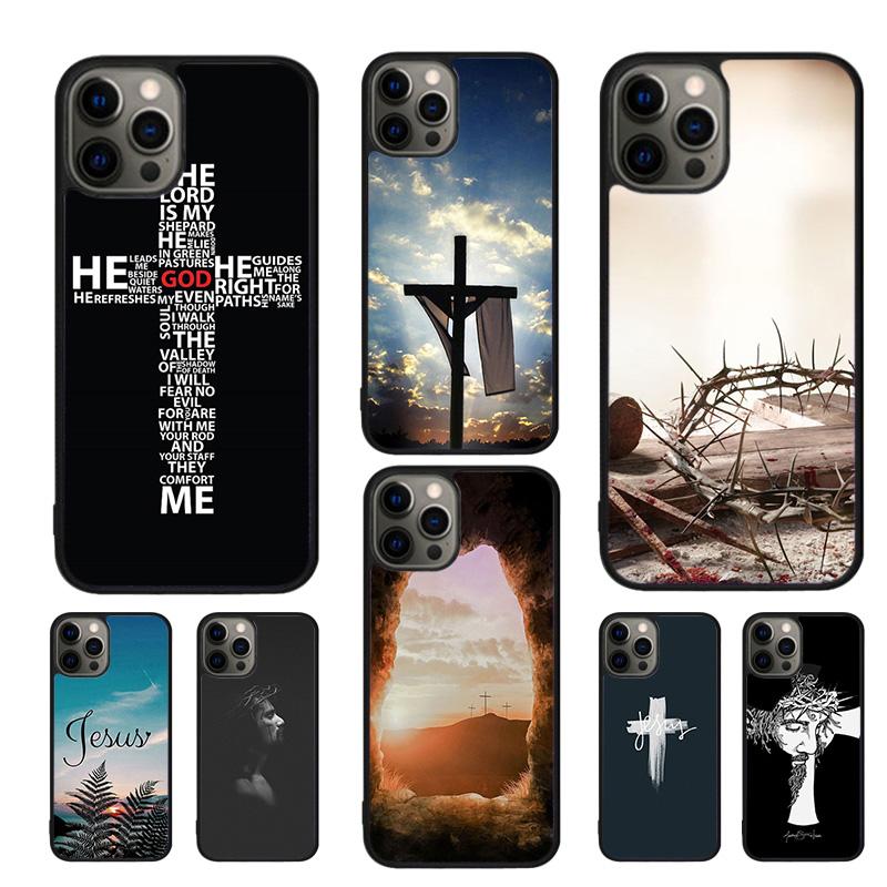 Jesus Mobile Phone Cases Cover For iPhone 17 Air 16 15 14 12 13 11 Pro MAX apple Plus Coque