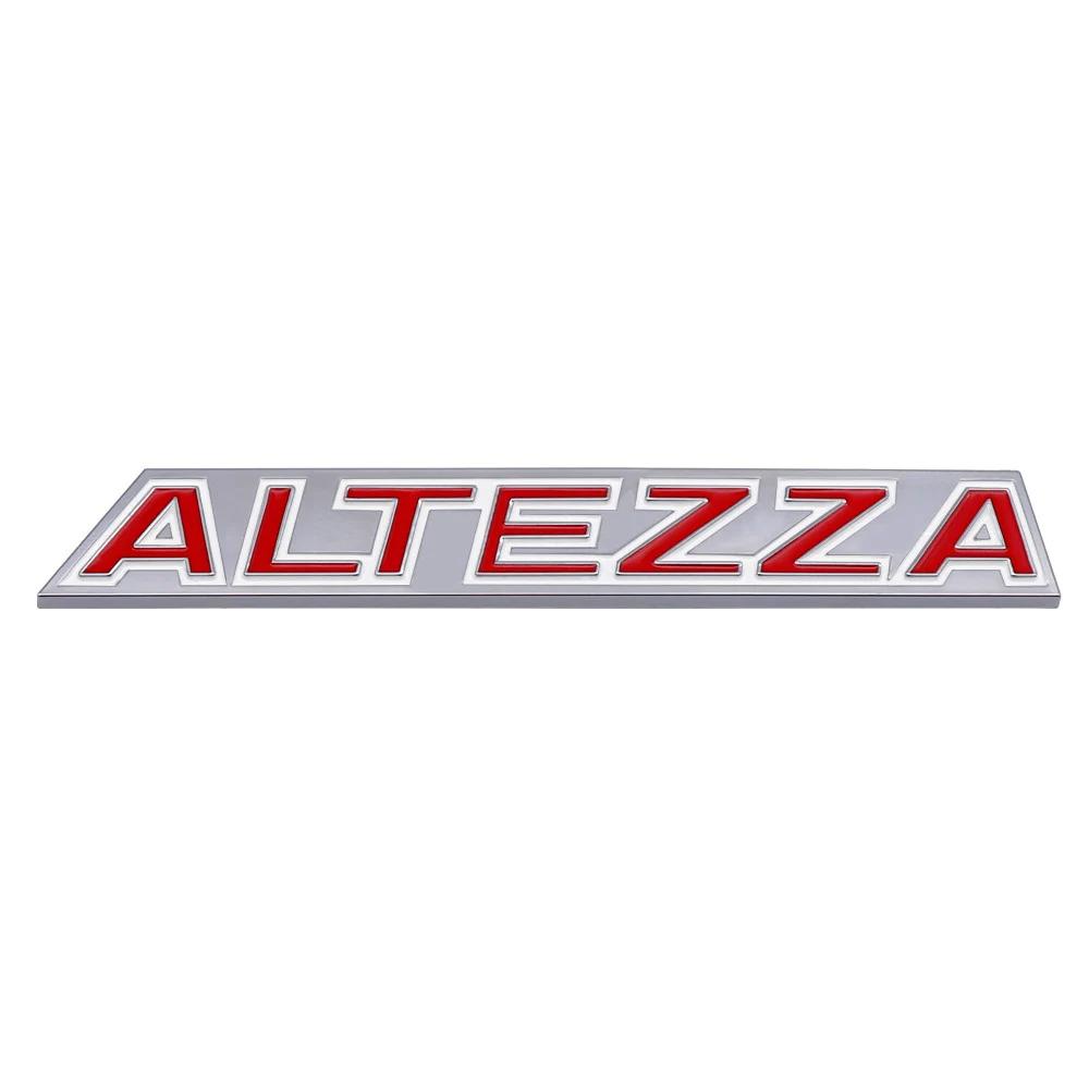 

ALTEZZA Логотип Наклейка на переднюю решетку автомобиля Эмблема для ALTEZZA Значок на кузове автомобиля Наклейка Внешние аксессуары Badge Sticker серебряный