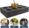Cup Holder Thicken Foam Drink Tray Takeout Coffee Trays Disposable Beverage Delivery Holders Out Take Packing Go Carry Drinks