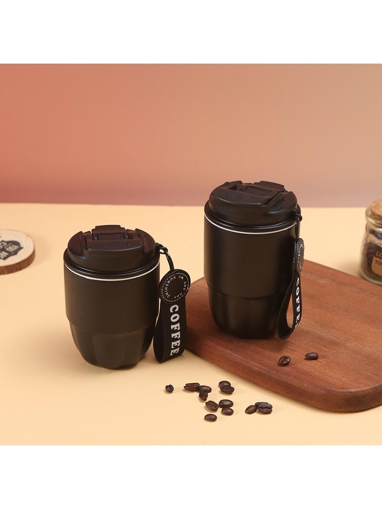 304 Thickened Stainless Steel Mini Coffee Mug Portable Home and Office Thermos Flask