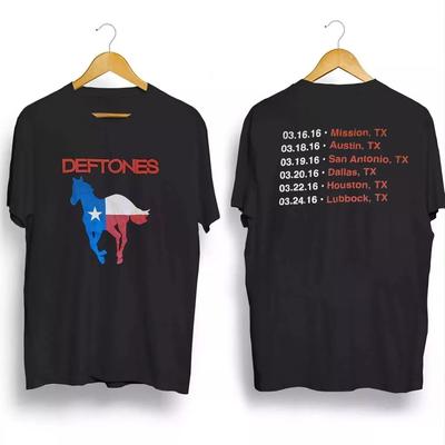 Deftones Texas Tour T-Shirt 2016 Kreuze Team sleep Vintage Shirt