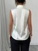 2026 Spring/Summer Exclusive Women's Solid Color Sleeveless Shirt