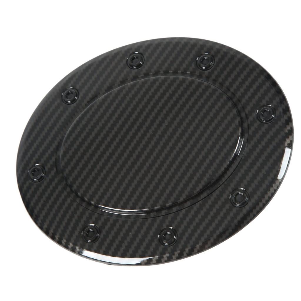 Akozon Fuel Tank Door Sticker, Carbon Fiber Style ABS Fuel Tank Cover Trim Gas Cap Sticker for GT86 ZN6 ZC6 2012-2020