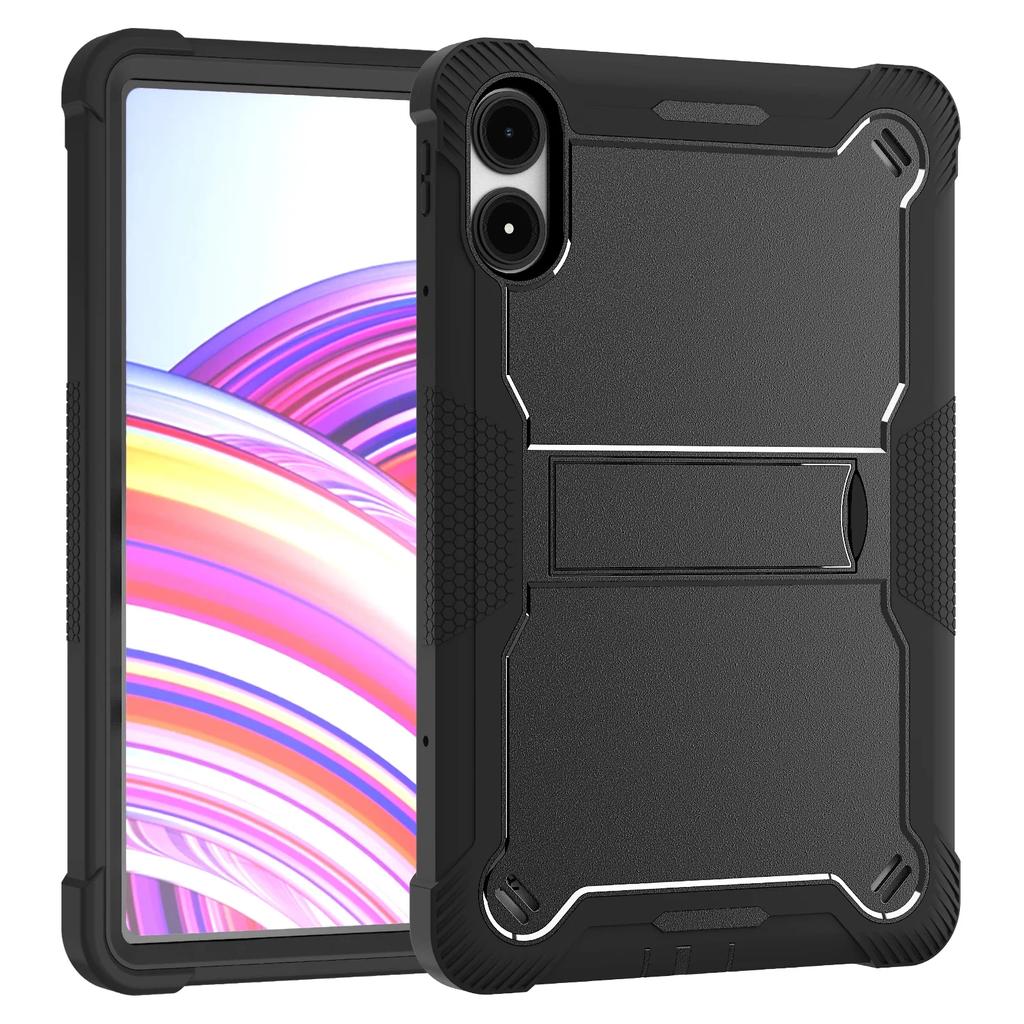 Luxury Hard PC Stand Back Case for Xiaomi POCO Pad Redmi Pad Pro 12.1" 2024 Tablet Cover Shockproof Shell for Redmi Pad 10.61" SE 11"
