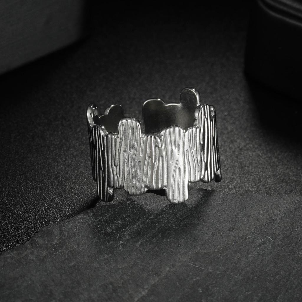 Adjustable Non-Fade Electroplated Couple's Ring