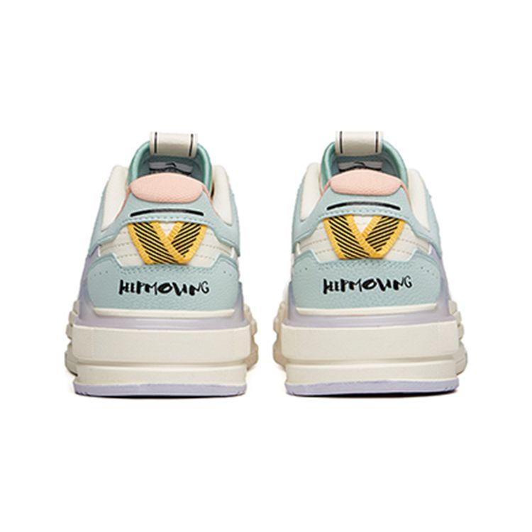 Anta Casual Versatile Low-Top Sneakers Women Sneakers White Gray Green 922138061-4