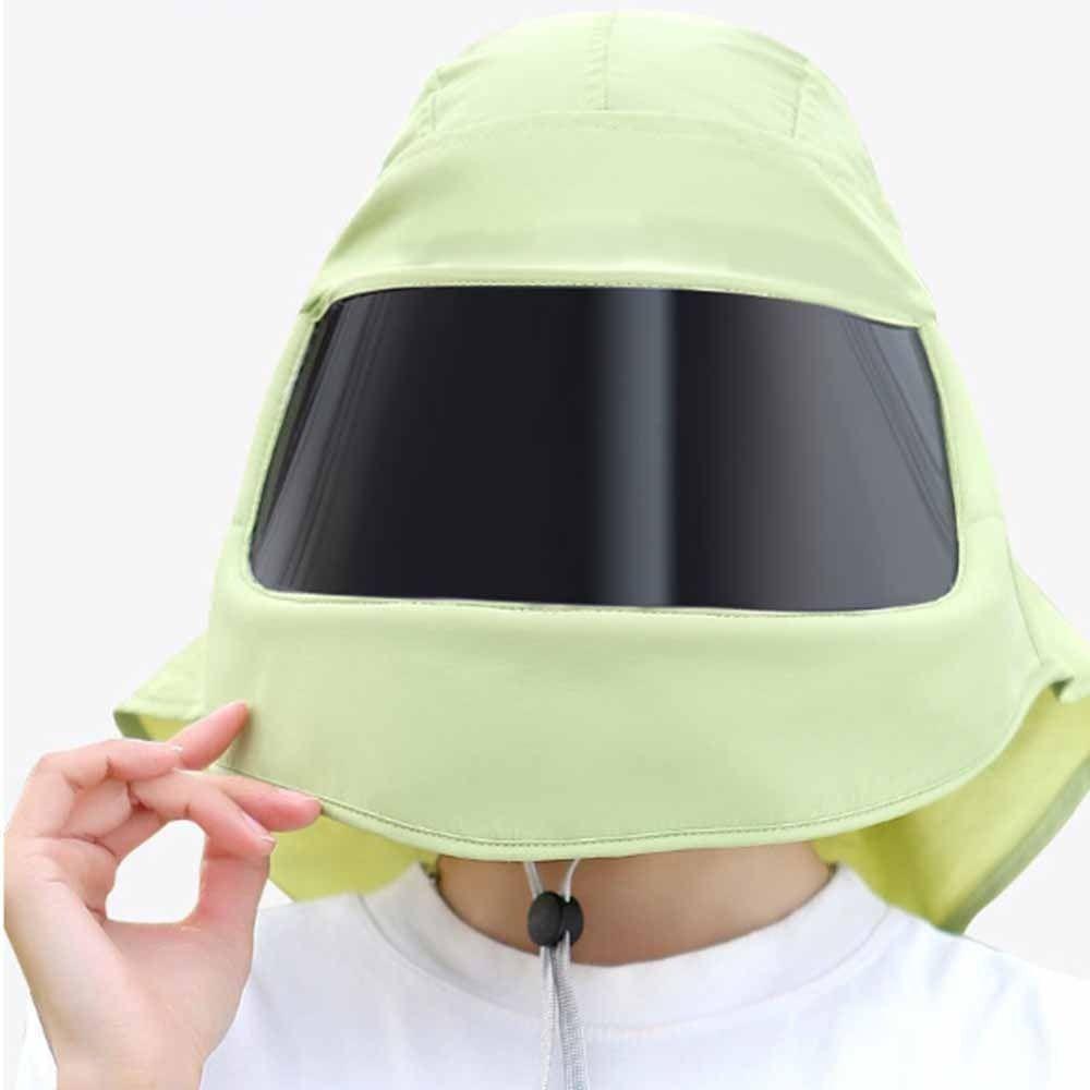Breathable Sun Protection Mask Anti-UV Women's Sunshade Hat Face Mask Sun Hat Outdoor