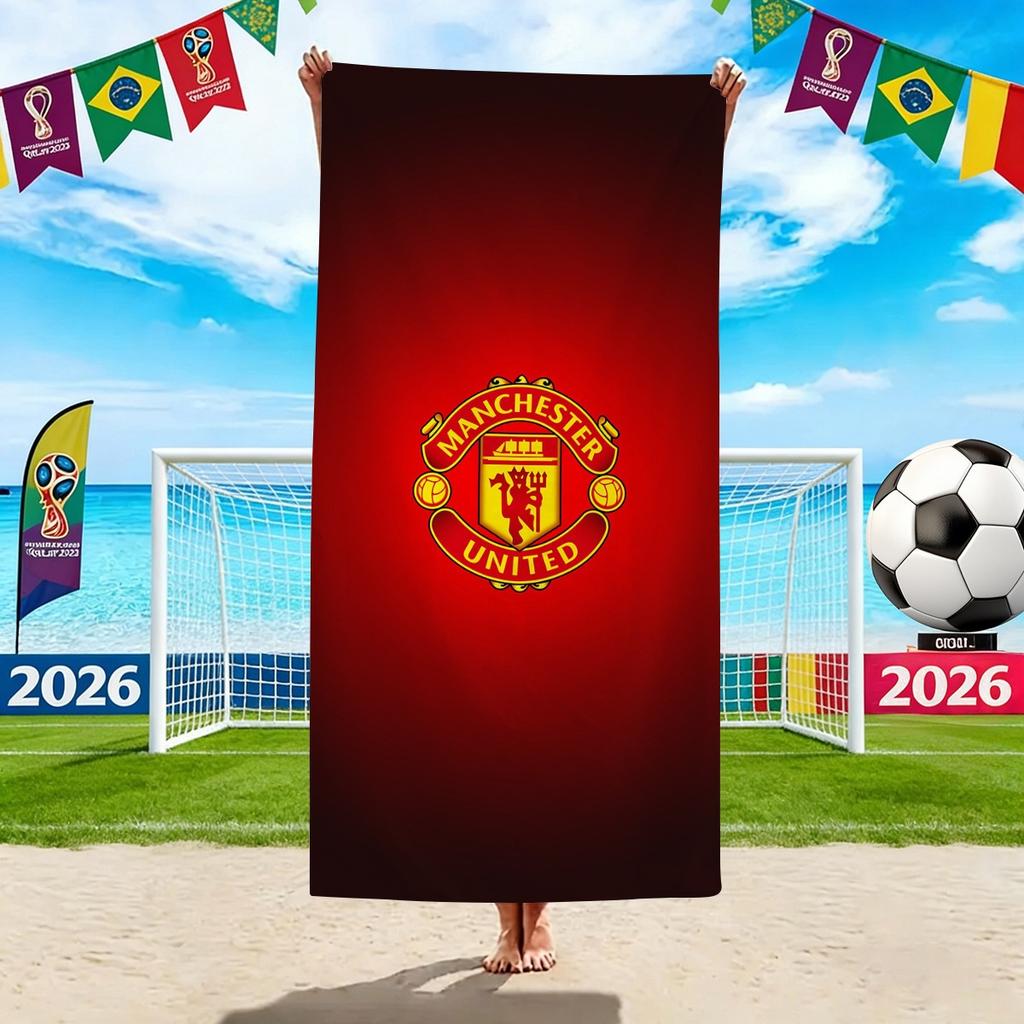 World Cup Beach Towels, Us-Canada-Mexico Football Team Microfiber Quick-Drying Absorbent Bath Towels, Sports Towels