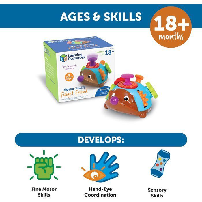 Jouet Éducatif - LEARNING RESOURCES - LER9106 - 6 Mécanismes - 18 Mois - Mixte