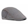 New Summer Beret For Men's Visor Fashion Cotton Caps Men Berets Casual Vintage Outdoor Flat Flat Hat Adjustable