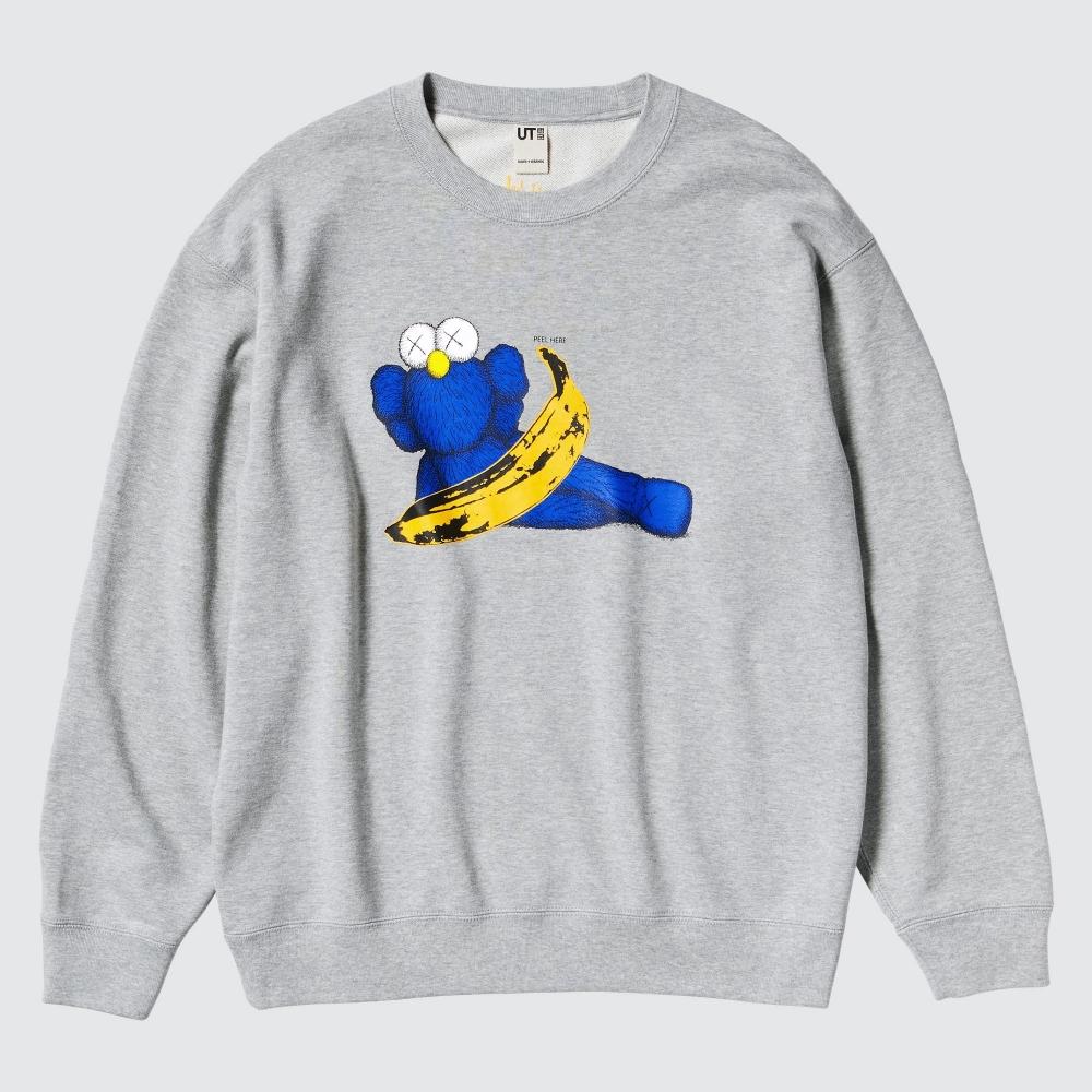 

UNIQLO KAWS+ Warhol Толстовка Хизер