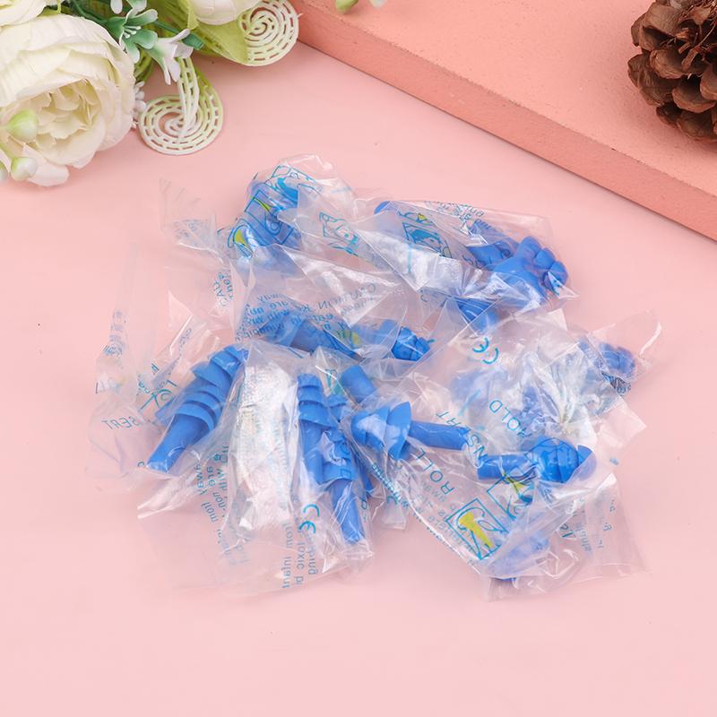 10 Pairs Anti-Noise Sponge Earplugs Silicone Noise-Canceling Noise Reduction Sleep Work Noise Reduction Anti-Noise Snoring