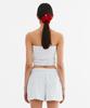 Minasu Mns Terry Tubetop_White Melange