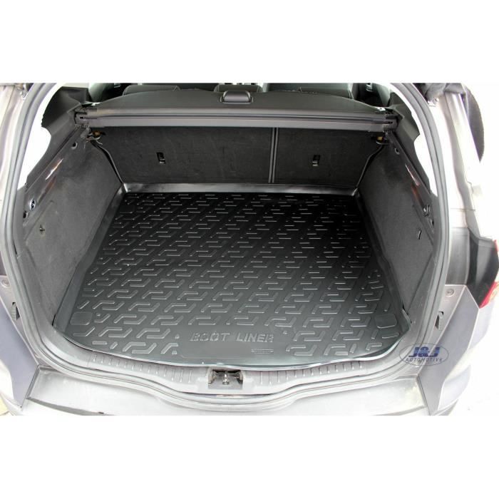 J&amp;J AUTOMOTIVE | Tapis De Coffre Caoutchouc Premium Pour Ford Focus 3 Break 2011-2018