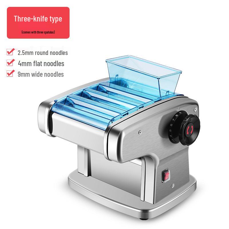 Elektrische Nudelpresse aus Edelstahl: Automatische Knödel- und Teigknetmaschine
