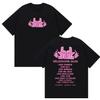 Rapper Jul Velodrome Tour 2026 Logo Graphic T Shirt Men Women Summer Fashion Oversized Cotton T-shirt Aesthetic Clothing Tshi...