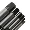 5Pcs Carbon Steel Screw Extractors Broken Damaged Stud Bolt Remover Repair Tool