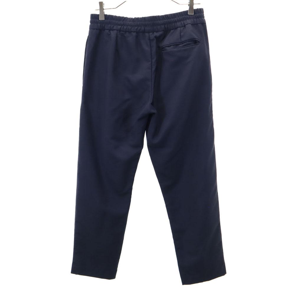 ACNE STUDIOS wool blend Long pants 46 Navy Waist rubber Men's Used