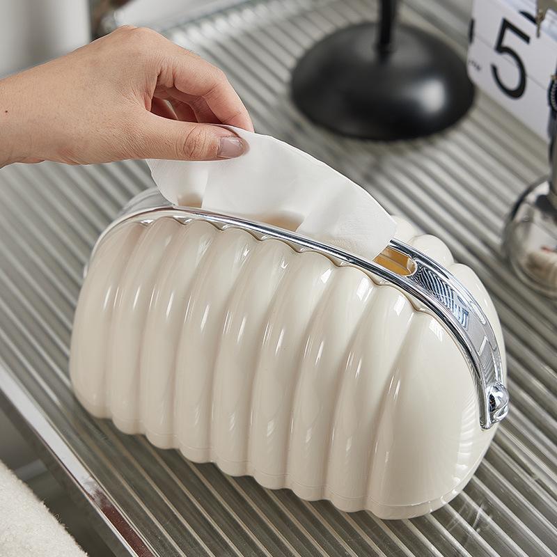 Youqin High-End Tissue Box: Elegant Tissue Holder for Living Room, Coffee Table, or Desktop.