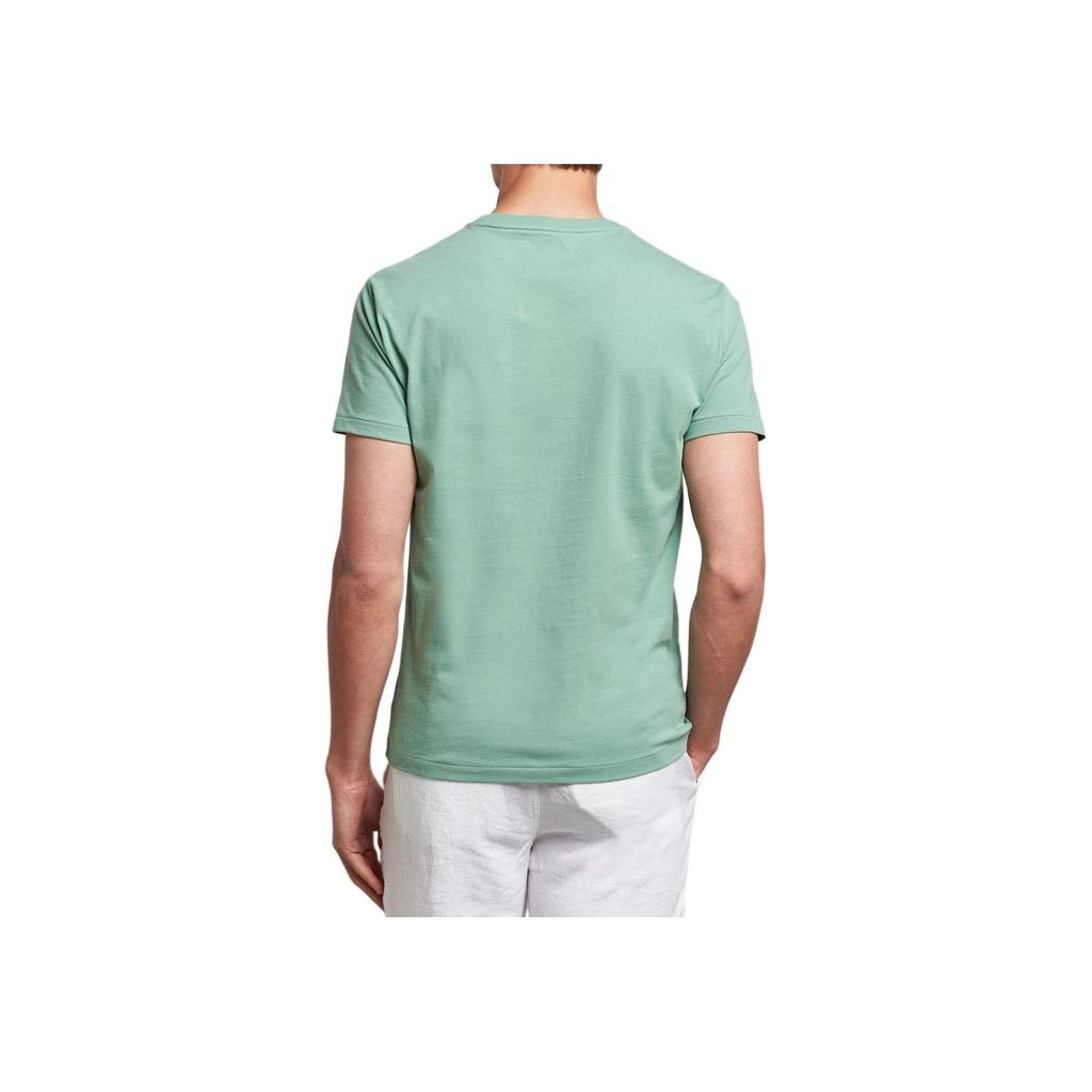 Polo Ralph Lauren Logo Print Crew Neck Short Sleeve T-Shirt Men Tops Mint-Green 710671438-375