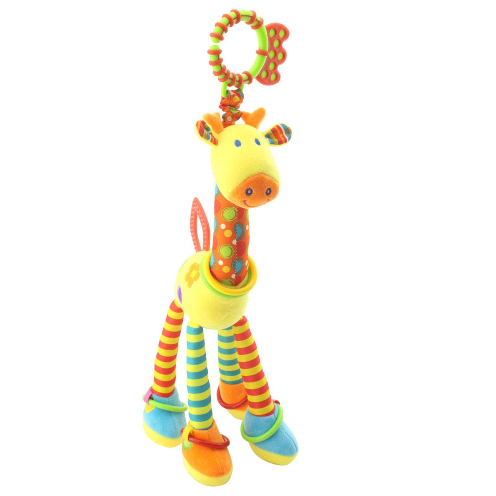 

Детские плюшевые мультяшные животные игрушки для кроватки, подвесные детские коляски, висящие мягкие One Size красный