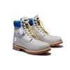 Timberland Premium 6 Inch Waterproof Boots 'Grey with Blue Collar' Men's A2N9PD52