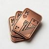 Zinc Zinc Alloy Fidget Slider Toy Metal Finger Spinne Toy Pocket Game Magnetic Fidget Slider  Kids Gifts
