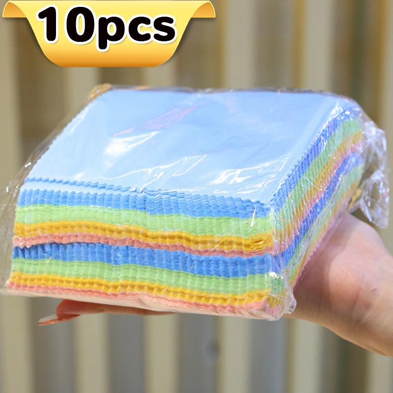 100pcs High Quality Chamois Glasses Cleaner Microfiber Cleaning Cloth for Glasses Cloth Len Phone Screen Cleaning Wipe Wholesale 10pcs