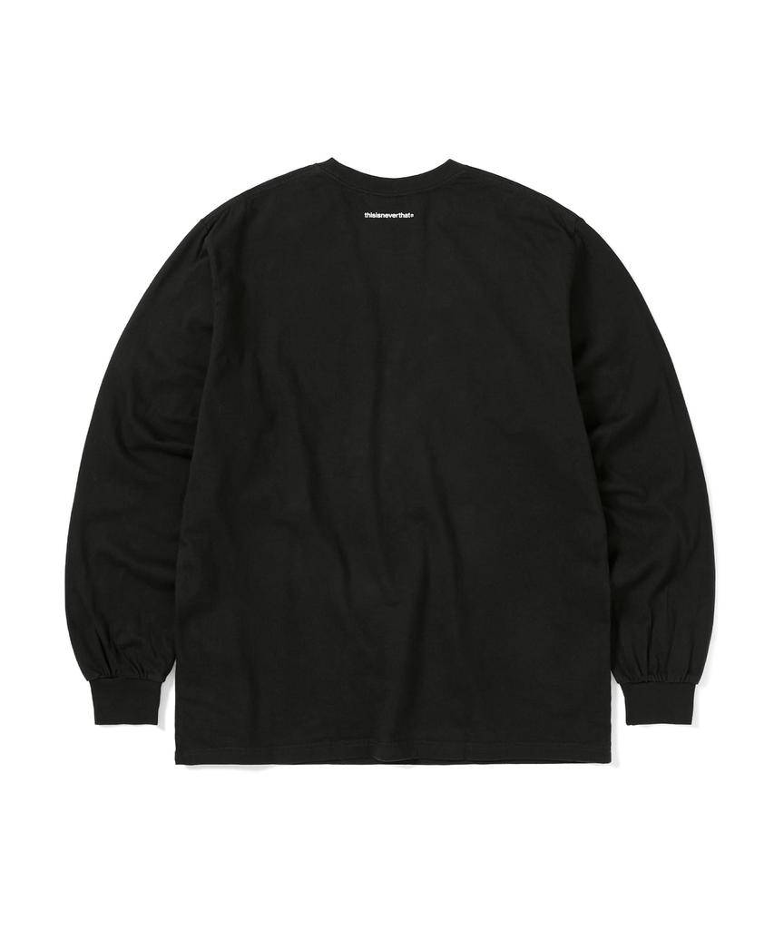 THISISNEVERTHAT (Ss25) T-Logo L/S Tee Black