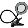 Flexible LED Magnifying Glass Lamp 5X Magnification Clip on Desk Lamp  Soldering Work