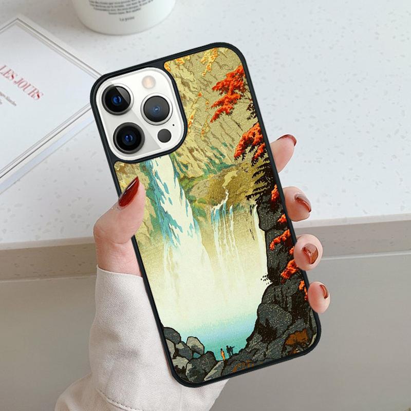 Ukiyo-e Japanese Style Art Painting Phone Case For iPhone 17 Air 11 12 13 14 15 16 Pro Max Cover For iPhone 17 Air Max Plus