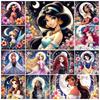5D Diamond Painting Princesses Cross Stitch Mosaic Kit Home Decoration Wall Sticker DIY Handmade Gift