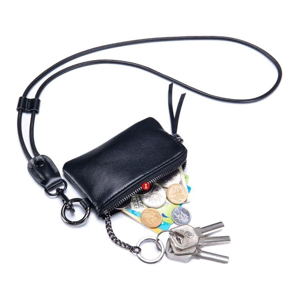 Soft Leather Small Wallet Portable Large capacity Business Card Bus Card Key Bag Coin Purse Ultra-thin Small Card Holder