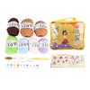 Beginner Crochet Kit 4pcs Succulents Innovative DIY Hand Crafted Succulents Crochet Starter Kit for Beginners