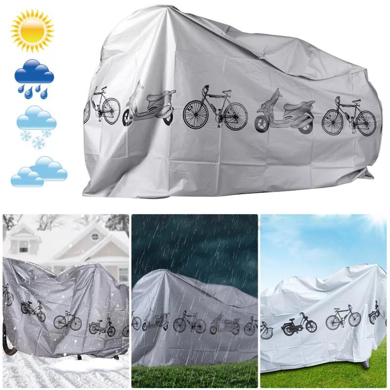 Outdoor Waterproof Bike Cover Motorcycle Hood Rain Sun Protection Dust Rust