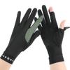 Sun Protection Gloves UV Proof Thin Summer Anti Slip Breathable Sunshade Driving and Riding Touch Screen Ice Silk Gloves for Men and Women