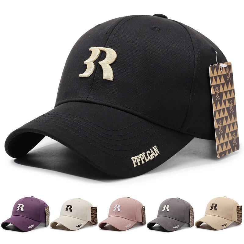 Hat Small Face Fresh Embroidery Fashion Baseball Cap Couple Outdoor Travel Sun Protection Cap