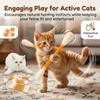 6PCS Felt Giant Swabs Cat Toy Soft Interactive Kick Stick Creative Kitten Toy  Cat Lovers