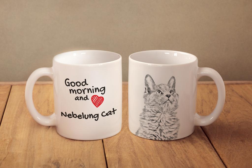 Nebelung - cat mug, personalized mug with print, classic gift for everyone from the Art-Dog brand