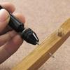 Black Hand Fried Dough Twists Drill Mini Tool Set 10 Fried Dough Twists Drills for Woodworking Drilling Rotation