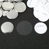 100pcs Blank Metal Brooch Clasps 25/58mm Button Maker Parts Pin Disk Pad  Brooches Jewelry