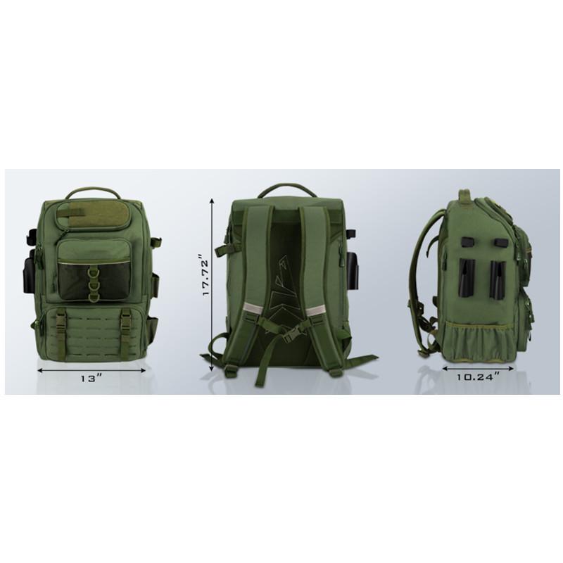 In-Stock Outdoor Fishing Backpack: Foldable, Multi-Functional, Large Capacity