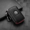 Metal/Leather Car Key Ring Braided Rope Key Case Key Chain For Volkswagen Golf 7 Caddy Passat CC Lavida Sagitar Scirocco Tiguan