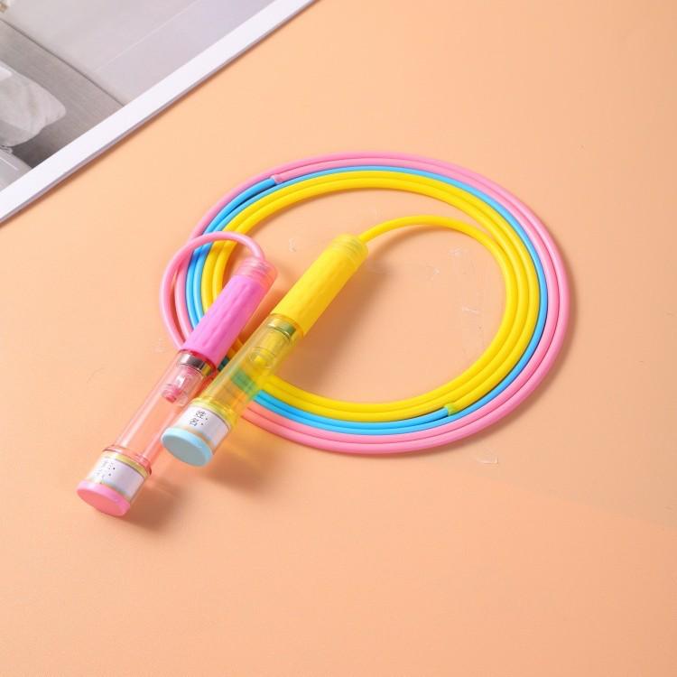 Double Bearing Speed Jump Rope for School Students - Sand-Filled for Fitness Tests and Exams